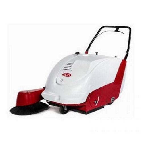 Sweepers Australia RCM Brava 900E Battery Powered Traction Driven WITH STEEL HOPPER Walk Behind Vacuum Sweeper