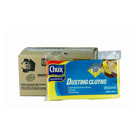 Chux Dusting Cloths 60x30cm Pack of 25