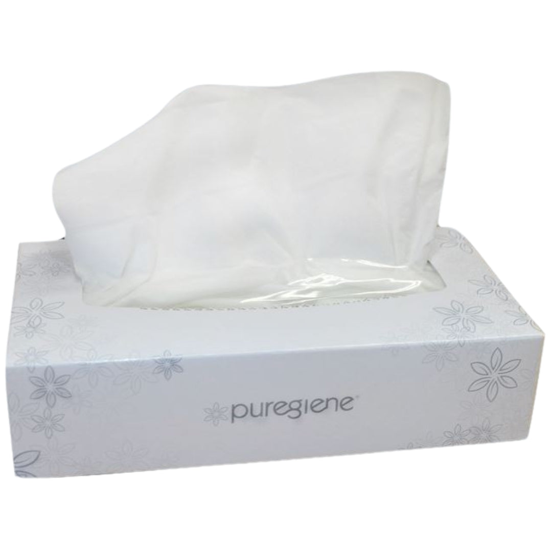 Abco Puregiene Facial Tissue Superior 2 Ply 100 Sheet Carton 30