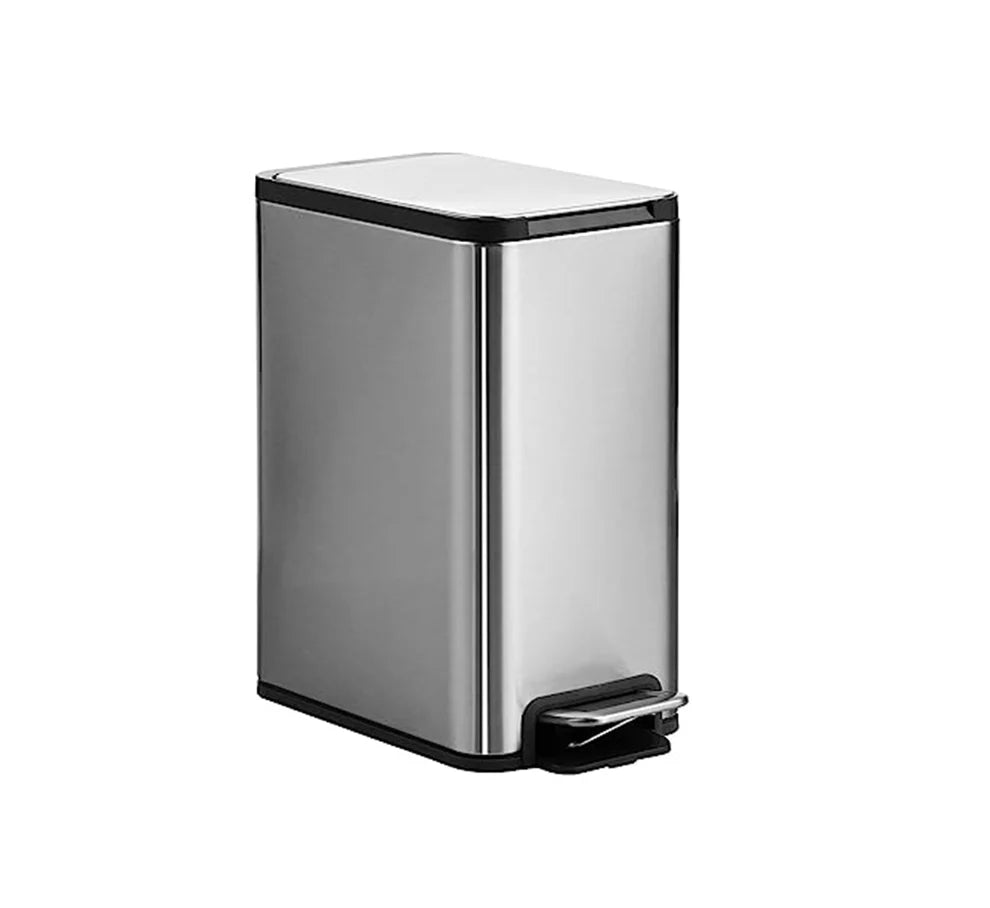 Dolphy 5L SS Indoor Trash Can With Foot Pedal