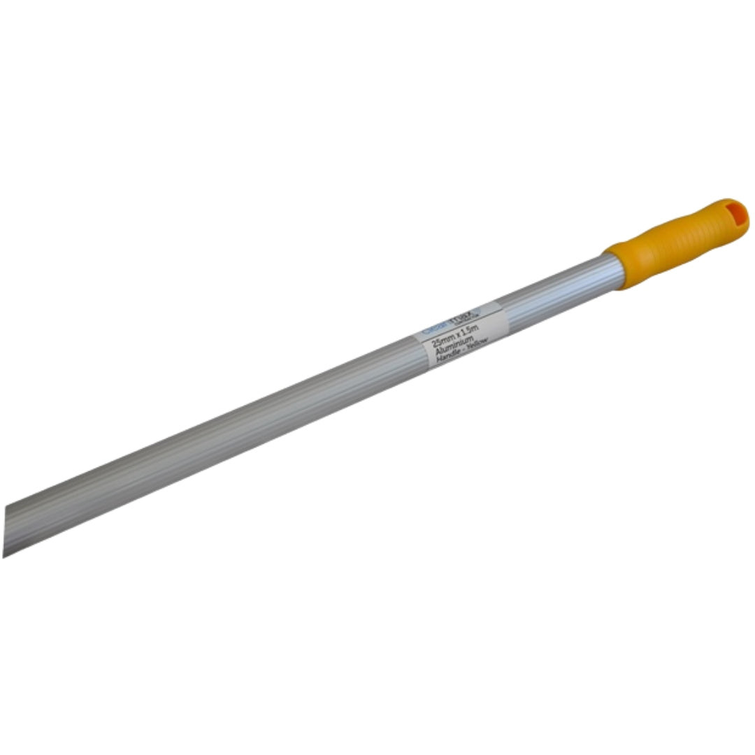 Cleanmax Aluminium Handle Contractor Blue 25mm x 1.5m Each