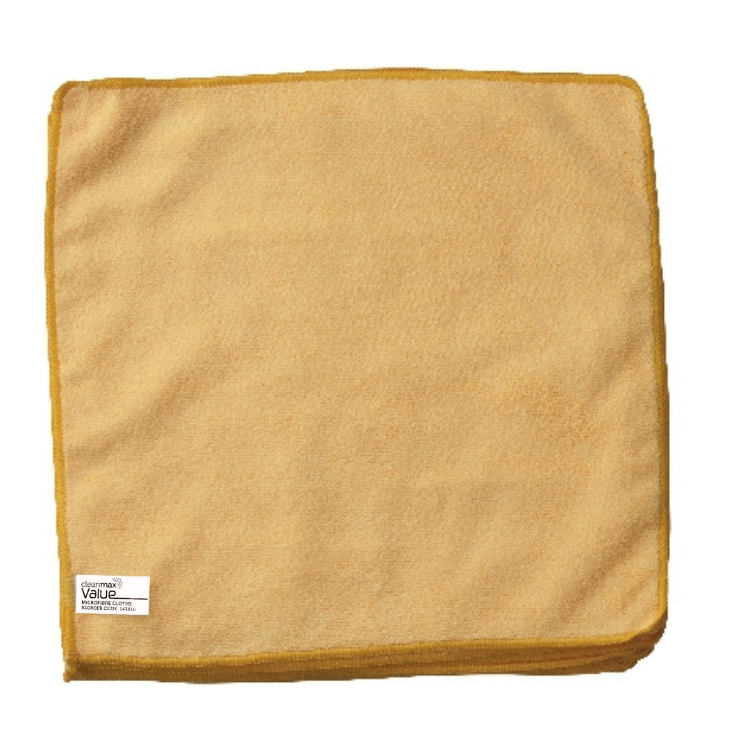 Abco Microfibre Cloths Value Pack 10 - Yellow, Green, Red, Blue