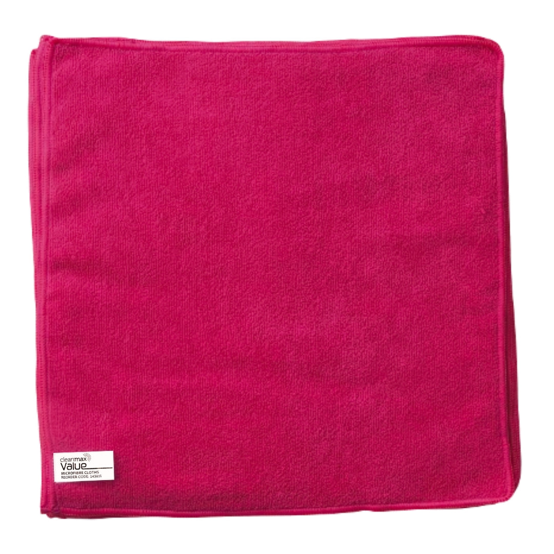 Abco Microfibre Cloths Value Pack 10 - Yellow, Green, Red, Blue