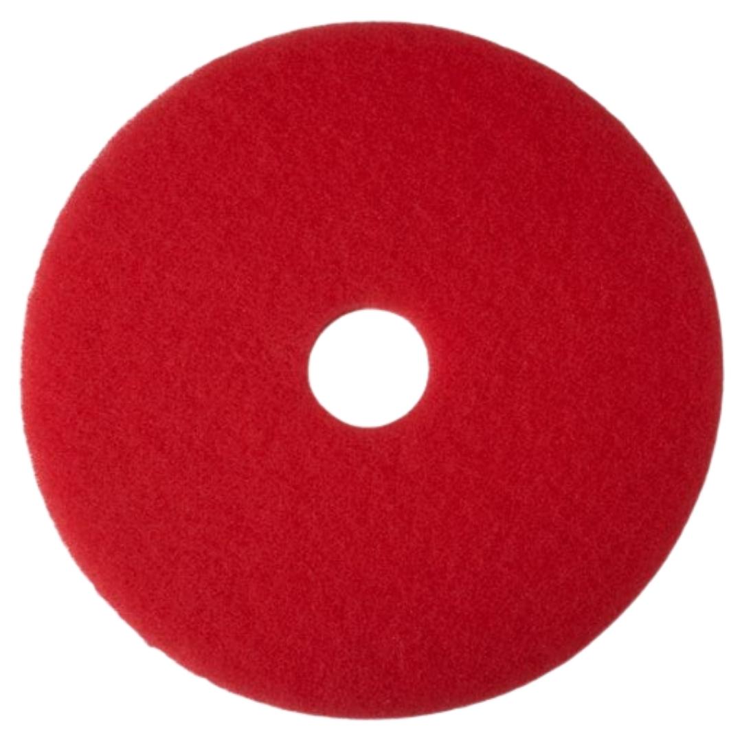 Abco Puregiene Buffing Pad Red 30cm Carton 5
