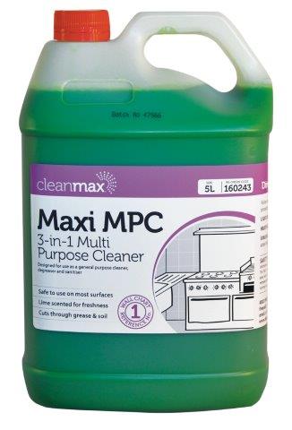 Cleanmax Multi Purpose Cleaner Maxi Mpc 5L Each