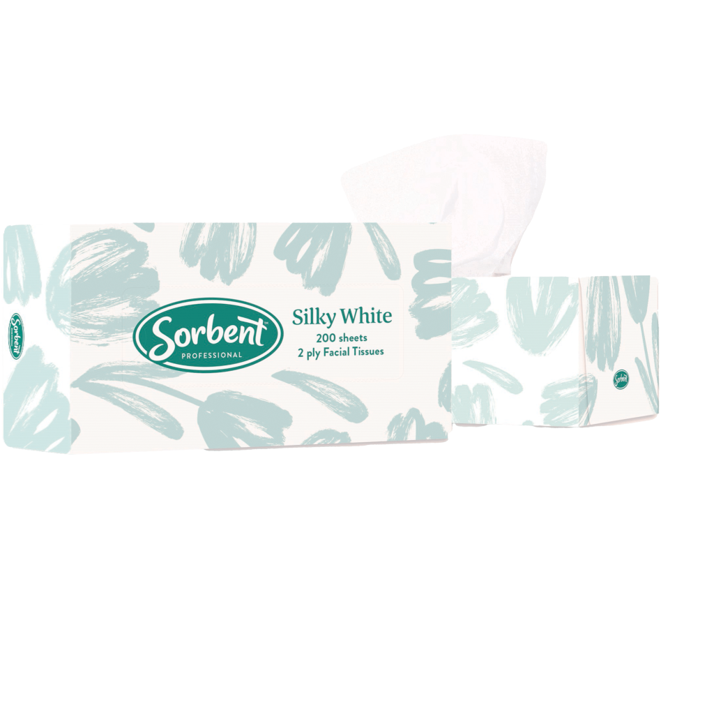 Sorbent Facial Tissues 2 ply 200 sheets