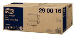 Tork Matic® Soft Paper Hand Towels White with Blue Leaf H1 6 Roll Box