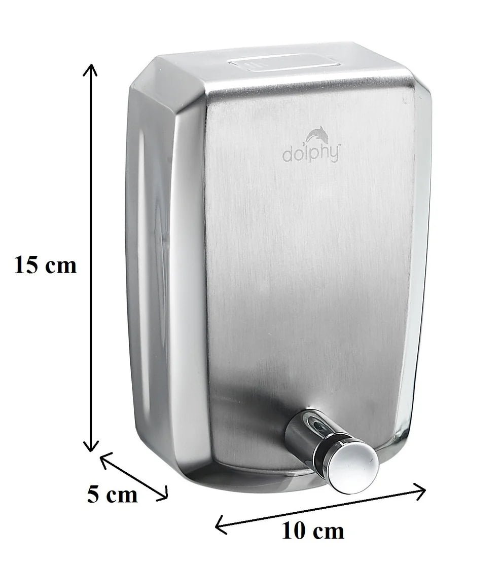 Dolphy Stainless Steel Soap Dispenser 500ml