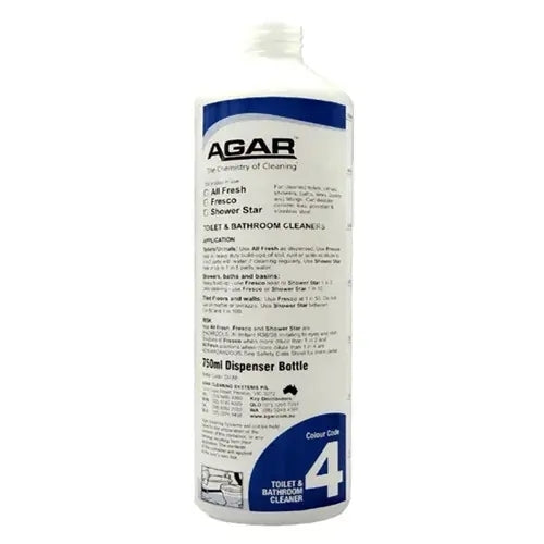 Agar Toilet & Bathroom Cleaner Spray Bottle 750ml