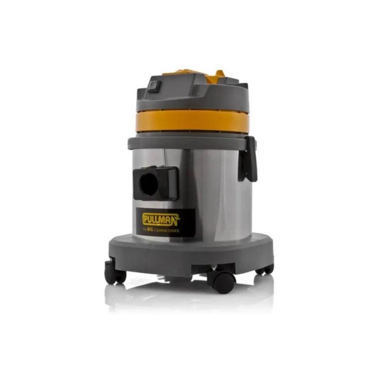 Pullman CB15 1000W 15L Wet/Dry Stainless Steel Commercial Canister Vacuum Cleaner