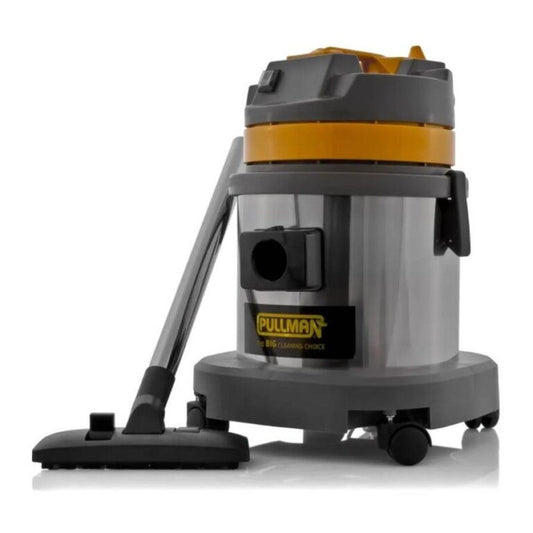 Pullman CB15 1000W 15L Wet/Dry Stainless Steel Commercial Canister Vacuum Cleaner
