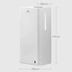 Dolphy White Jet Hand Dryer With Brushless Motor