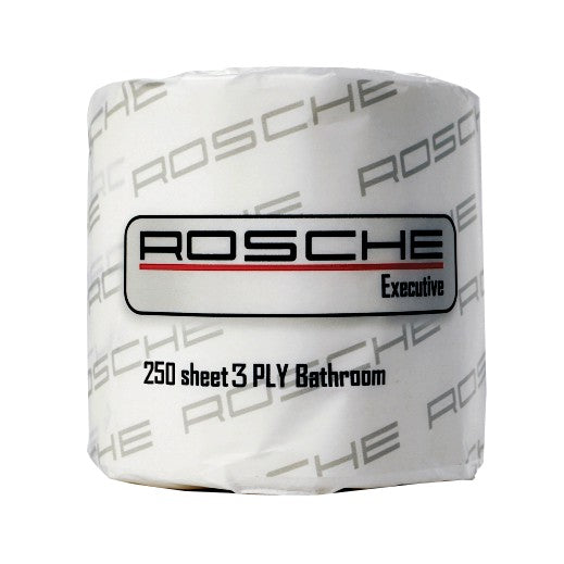 Rosche Executive 3 Ply 250 Sheets Quilted Bathroom Tissue 48 Rolls