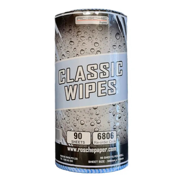 Rosche Economy Wipes Blue 90 Sheets
