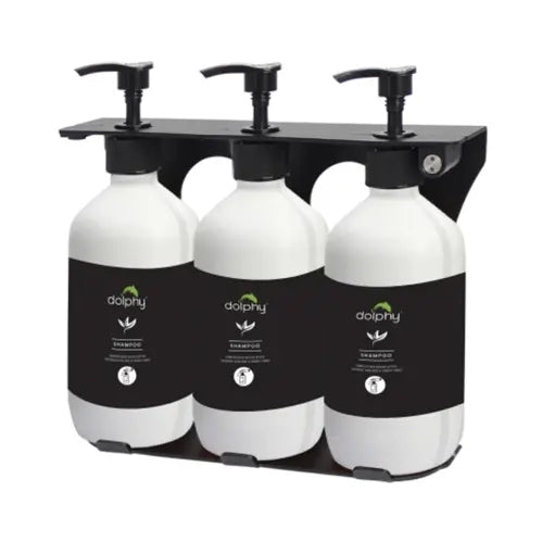 Dolphy Manual Liquid Soap Dispenser 500ml - White(Single/Double/Triple)