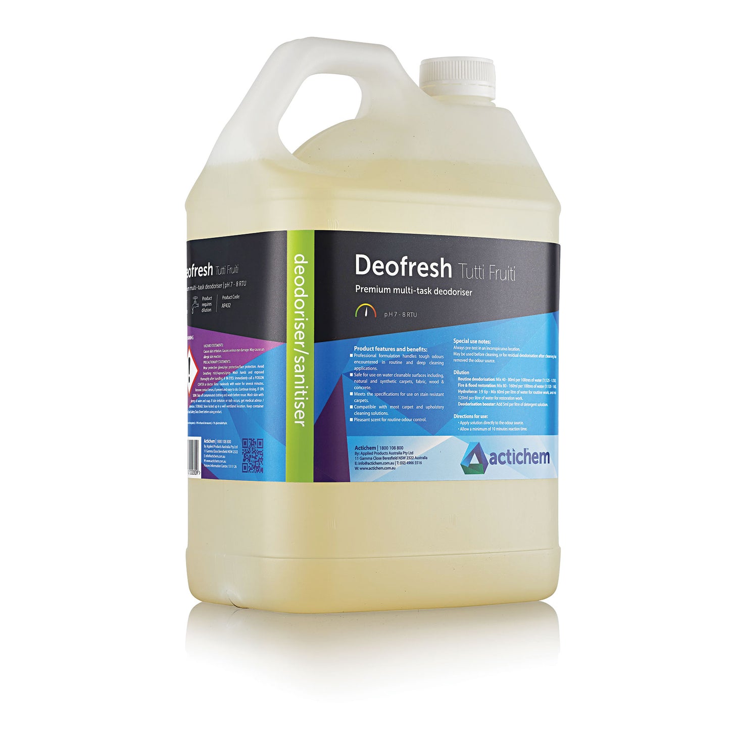 Actichem Deofresh -  Tutti Fruiti - 5Lt, 20Lt