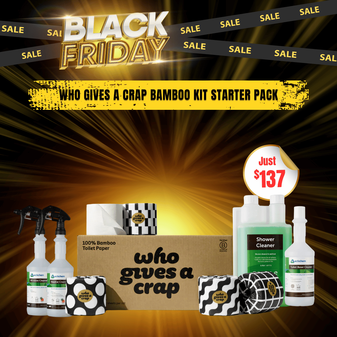 Who Gives a Crap Bamboo Kit Starter Pack BF