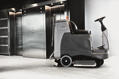 Nilfisk BR755D Dual Disk Ride On Scrubber
