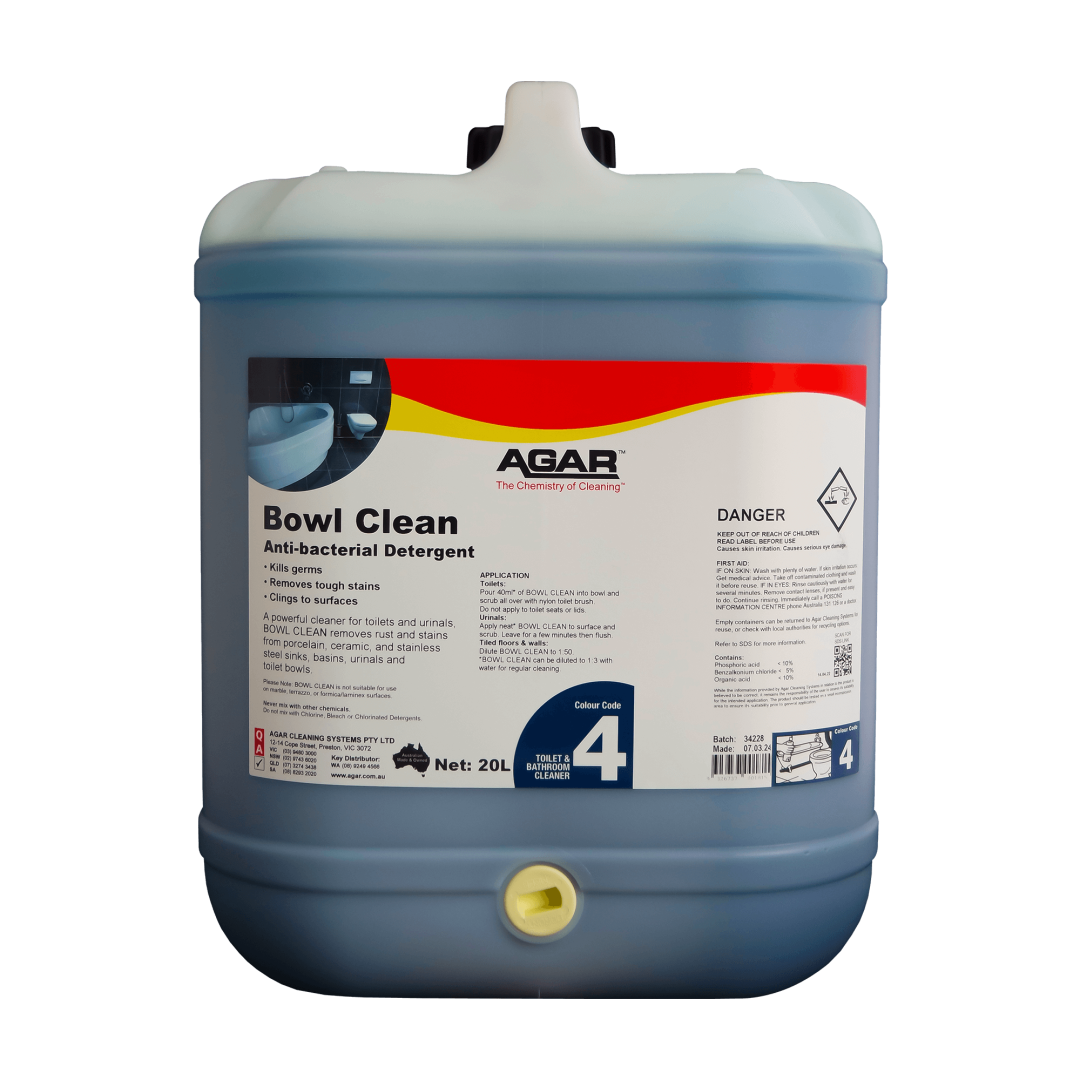 AGAR Bowl Cleaner Anti-Bacterial Detergent 5L & 20L