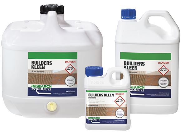 Research Products Builders Kleen Brick Cleaning and Rust Remover