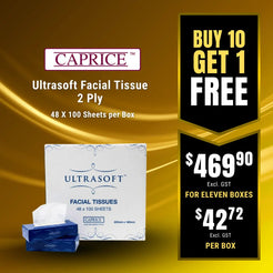 Caprice Ultrasoft Facial Tissue 2 Ply 48 X 100 sheet