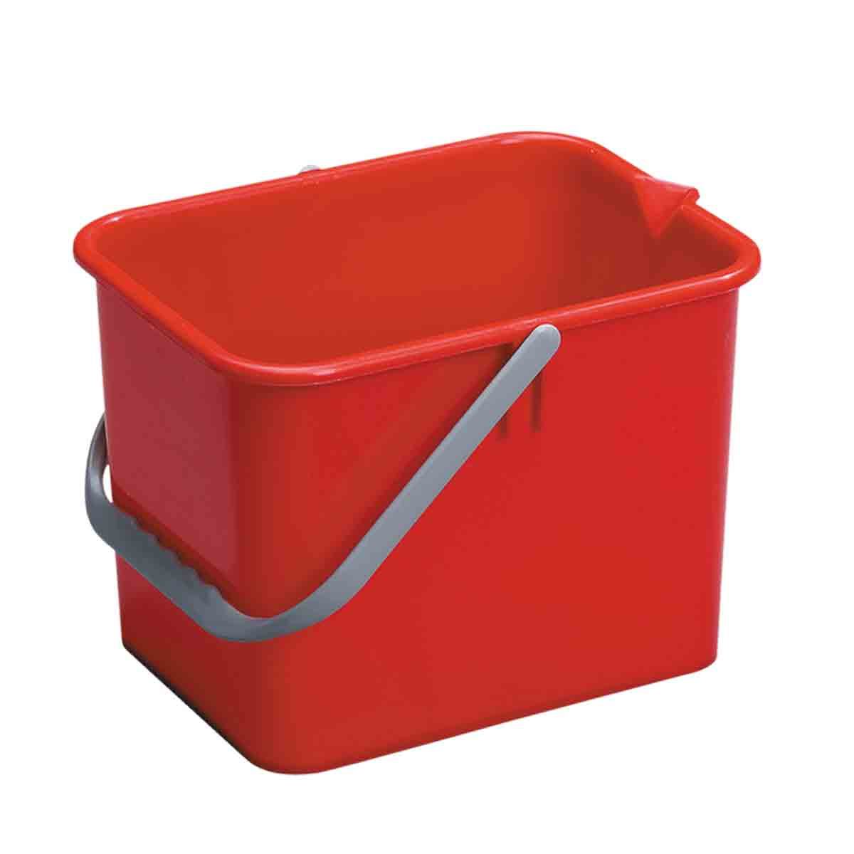 9L All Purpose Cleaning Bucket - Red