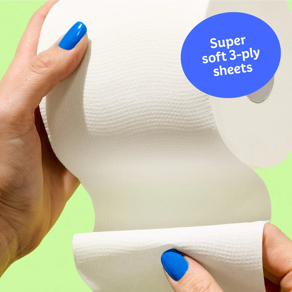 Who Gives a Crap 100% Bamboo Toilet Paper 3Ply Rolls