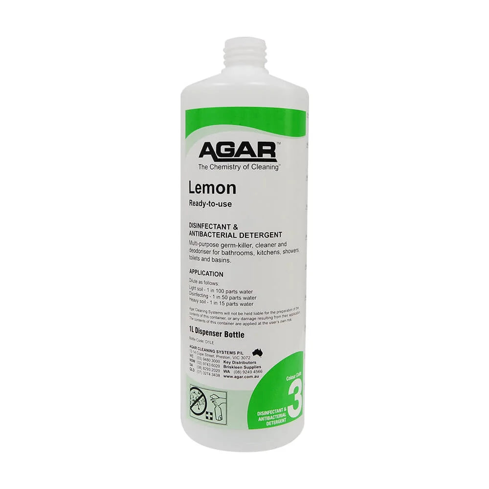 Agar Lemon 1L Dispenser Bottle