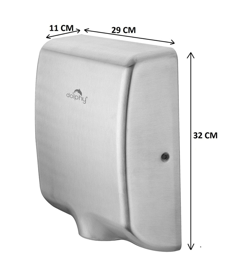 Dolphy TORNADO Stainless Steel Hand Dryer 1000W