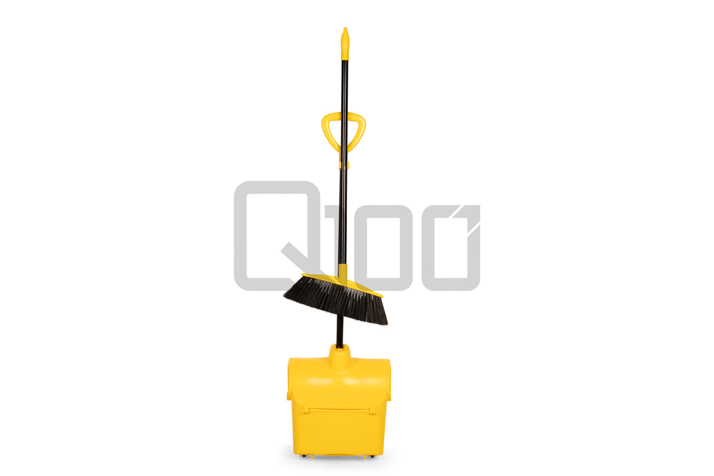 TSA Dustpan with brush -Black and Yellow