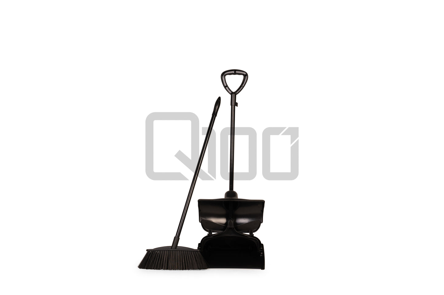 TSA Dustpan with brush -Black and Yellow