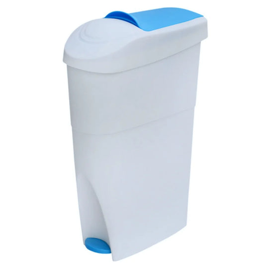 Dolphy Sanitary Bin with Paddle Sky-Blue - 18L