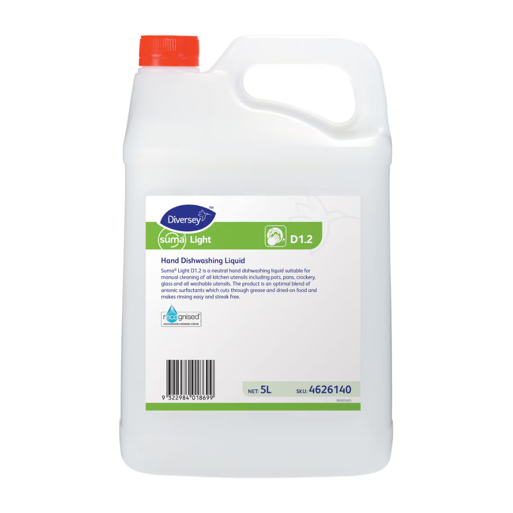 Diversey Suma Light D1.2 5L - Hand Dishwashing Liquid