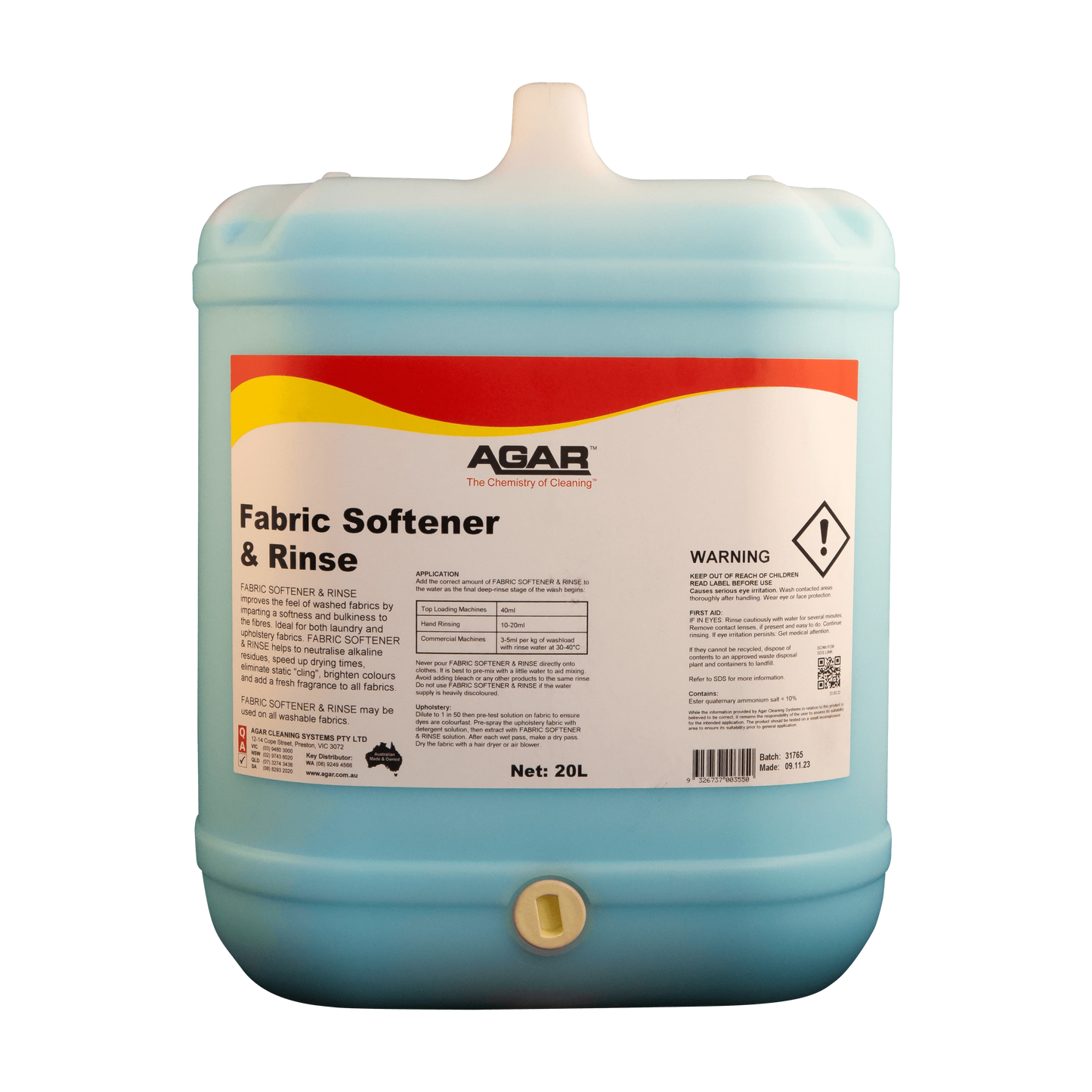 Agar Fabric Softener & Rinse