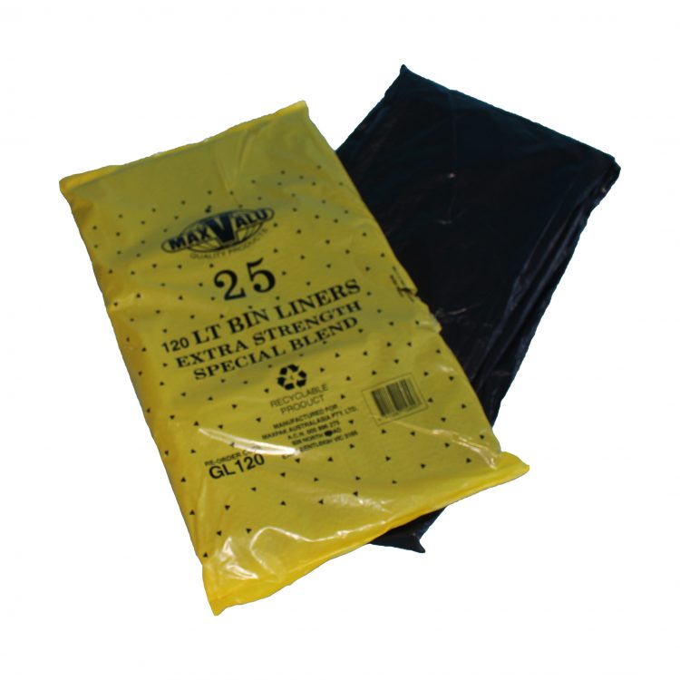 Maxvalu 120L Bin Liner 250 Bags