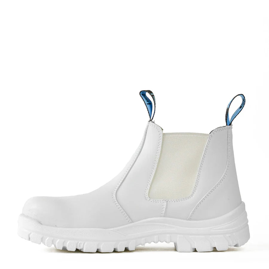 Bata Industrials Hercules White Mens UK Sizing