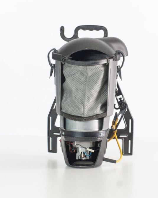 Polivac KOALA commercial backpack vacuum cleaner with hose and wand