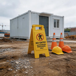 Safety Sign A-Frame No Entry- My Clean