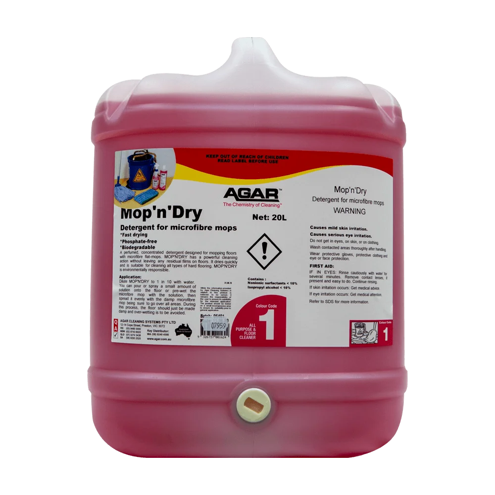 AGAR Mop ’N’ dry Detergent