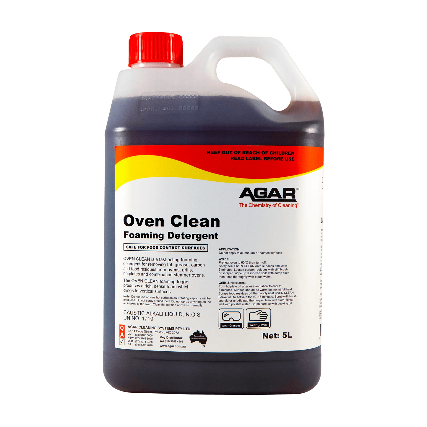Agar Oven Clean Foaming Detergent