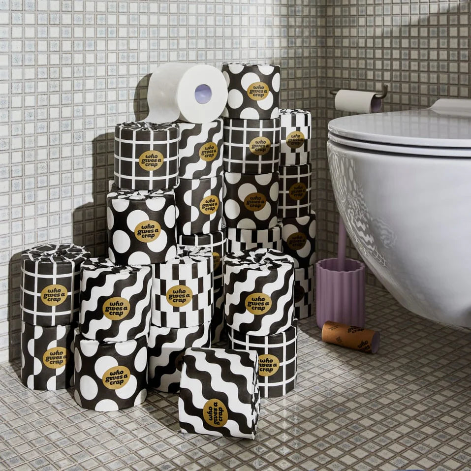 Who Gives a Crap 100% Bamboo Toilet Paper 3Ply Rolls
