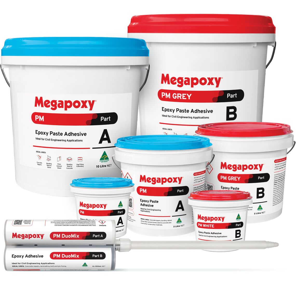 Megapoxy PM 20 Min White Kit Epoxy Adhesive