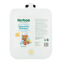 Herbon Pet Shampoo 1 Lt, 5Lt & 20Lt