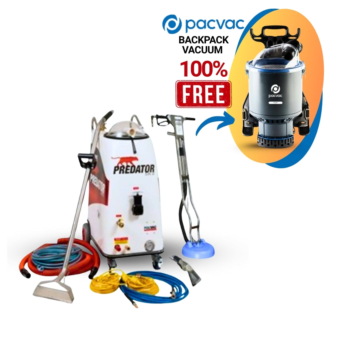Polivac Predator MK3 Special Kit + Free Pacvac Thrift Vacuum