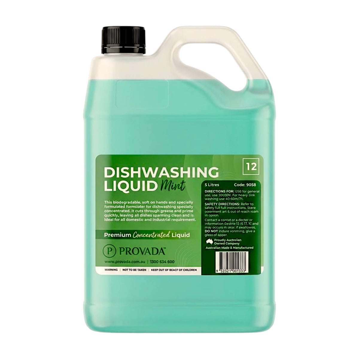 Provada Mint Dishwashing Liquid 5L