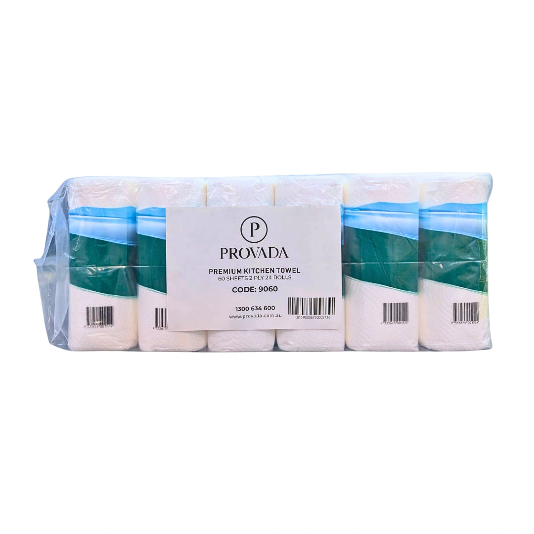 Provada Premium Kitchen Towel 60 Sheets 2ply 24 Rolls