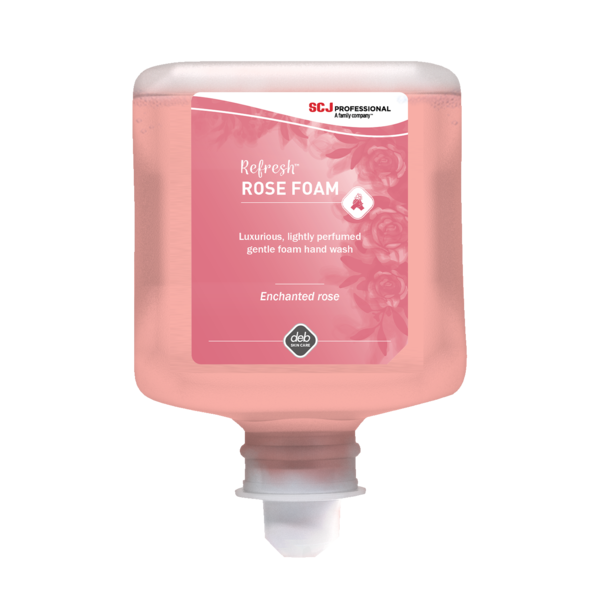 SC Johnson Refresh™ Rose Foam 1L + Free SCJ Black & White Dispensers