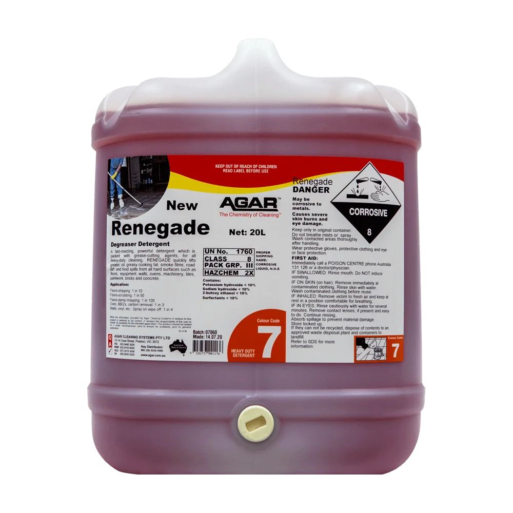 Agar Renegade Degreaser Detergent