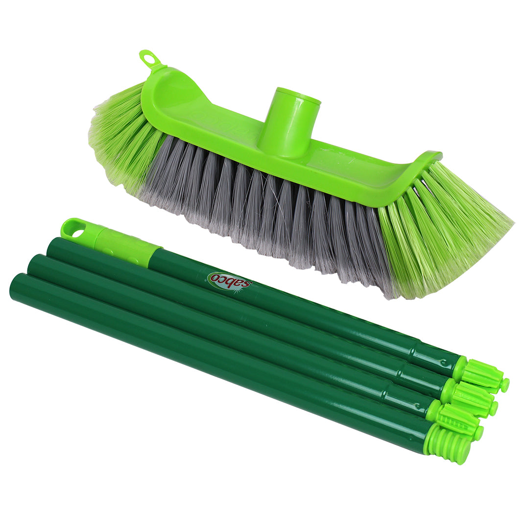 Sabco Skirting Board Broom with 4 Piece Handle