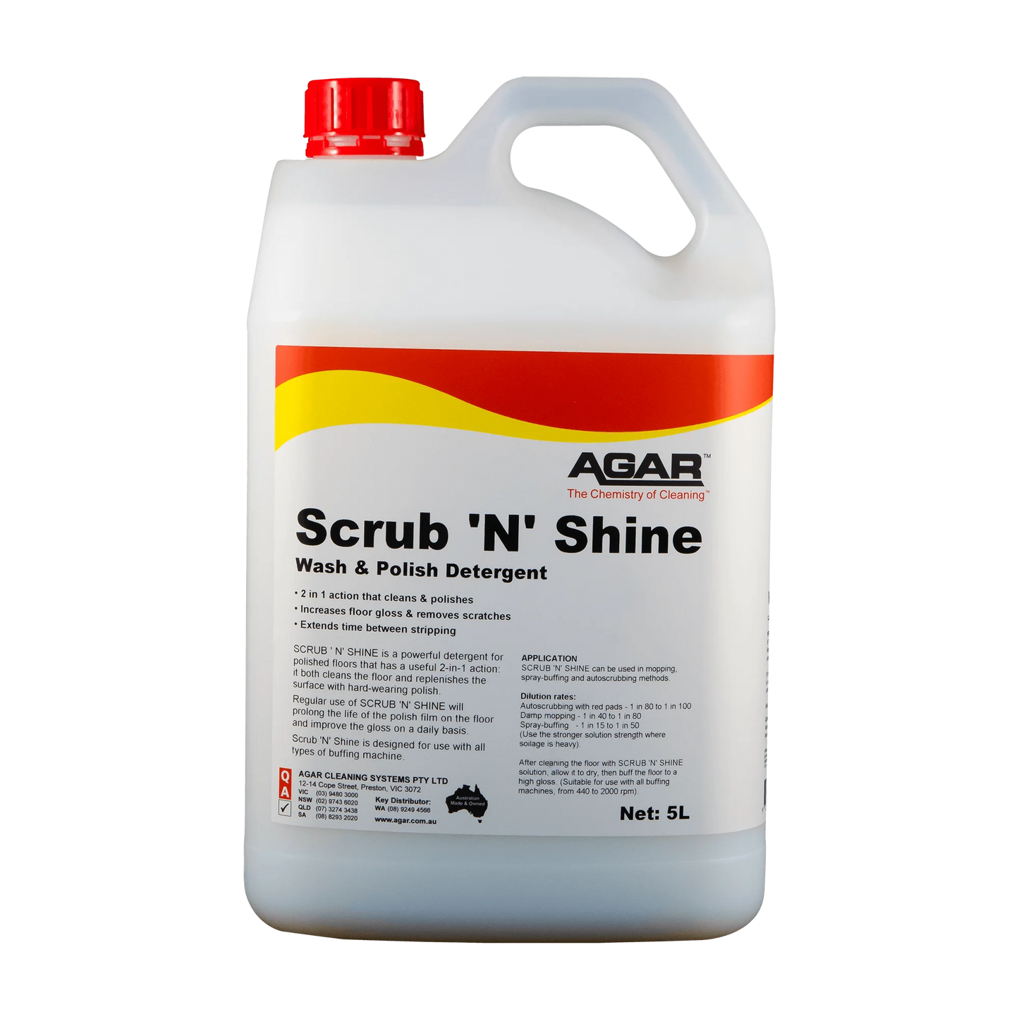 Agar Scrub ’N’ Shine 5L